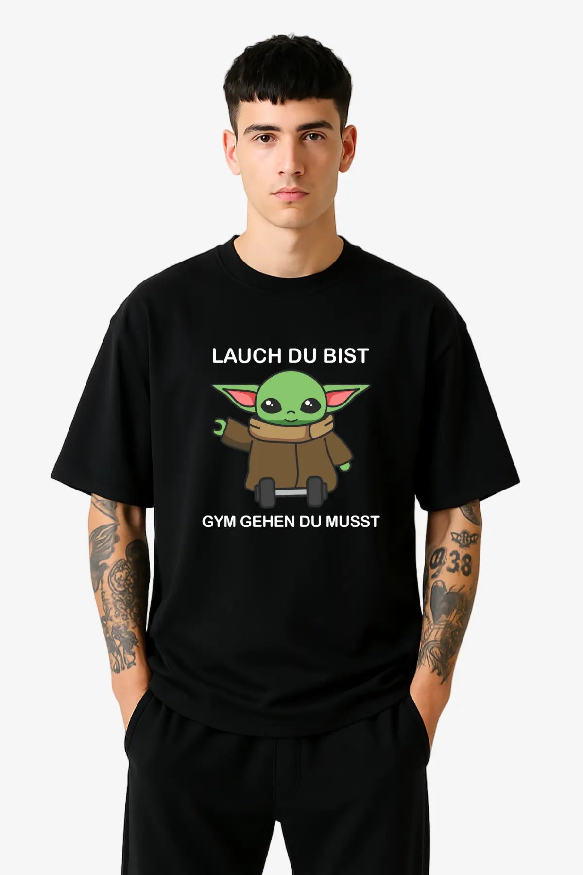 Lauch Du Bist Oversized Shirt