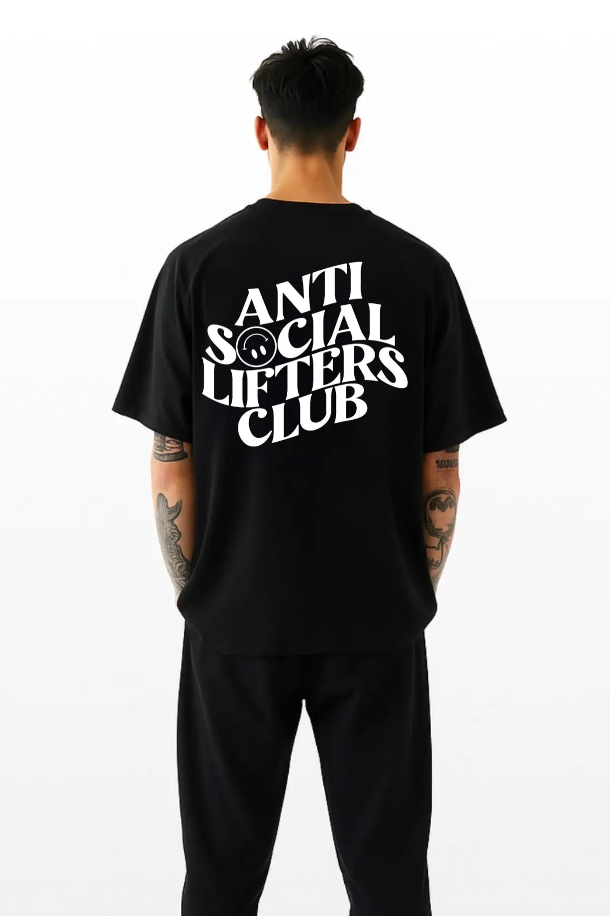 Anti Social Lifters Club Oversized Shirt
