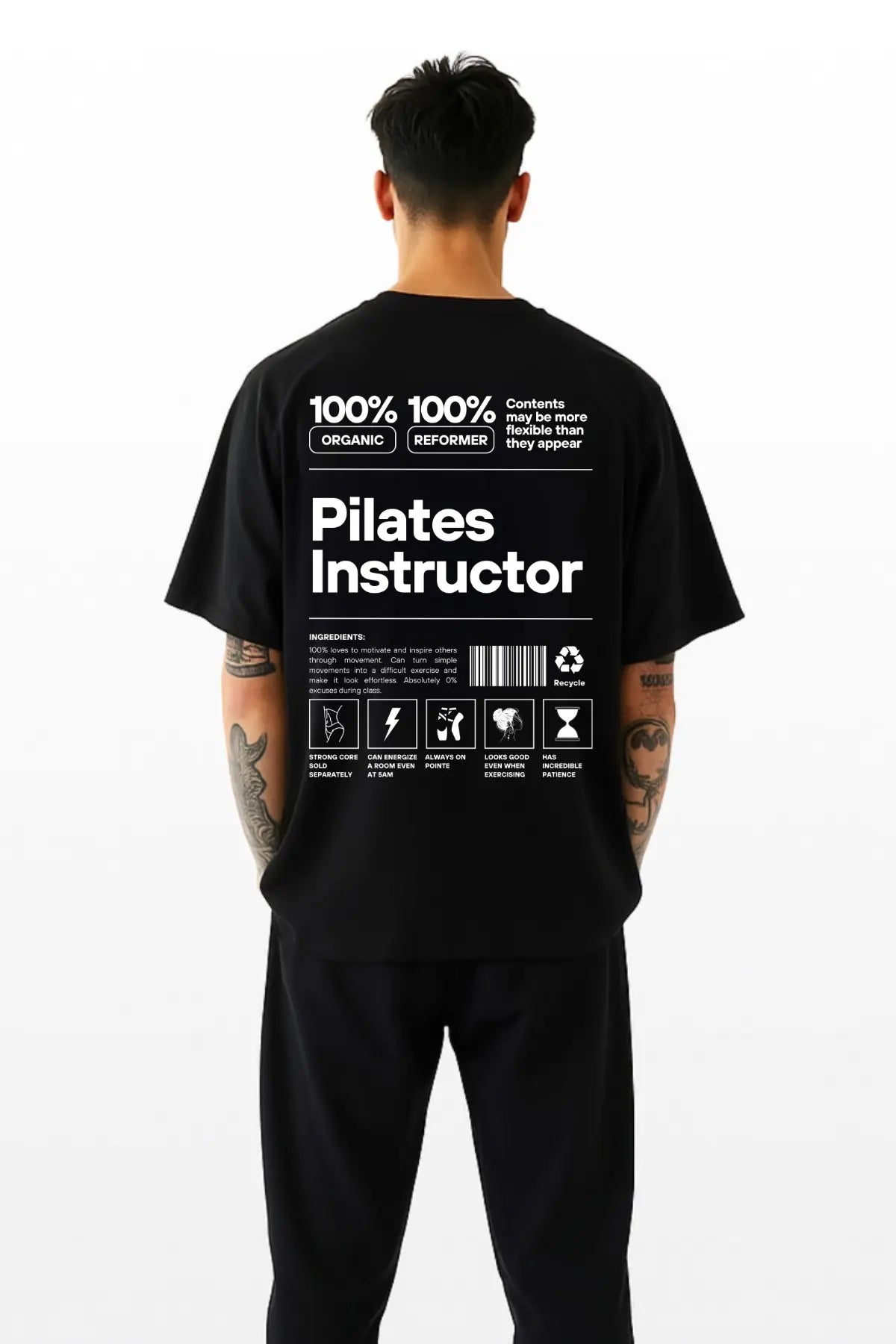 Pilates Instructor Oversized Shirt
