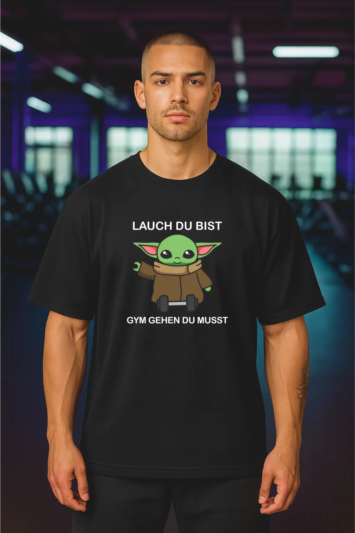 Lauch Du Bist Oversized Shirt