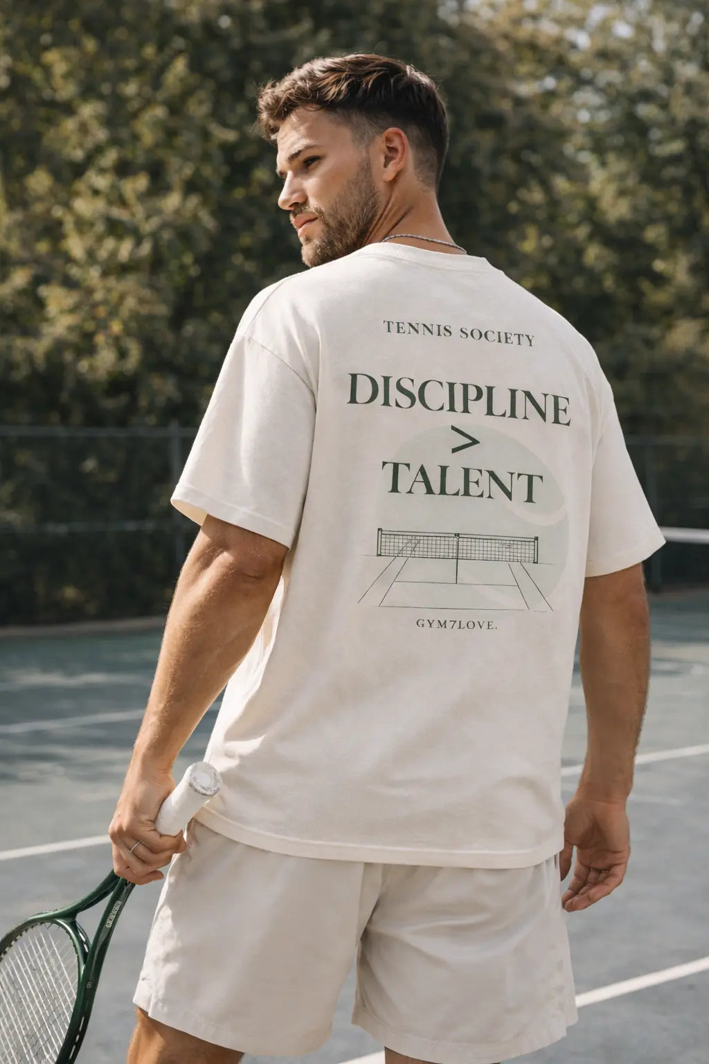 Tennis Society Oversized Shirt