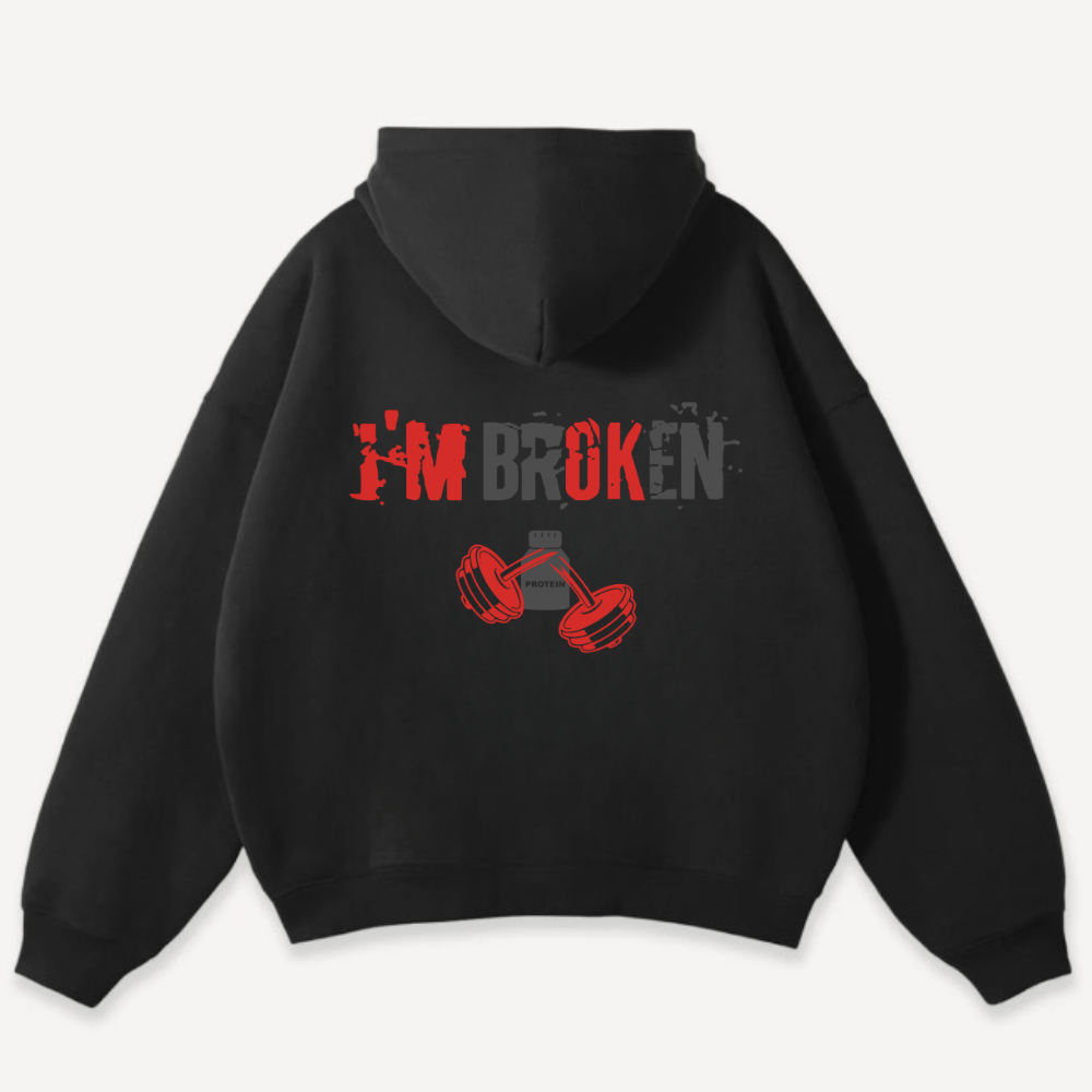 Broken Oversized Hoodie
