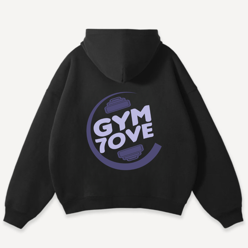 Oversized Hoodie Burger Gym7ove