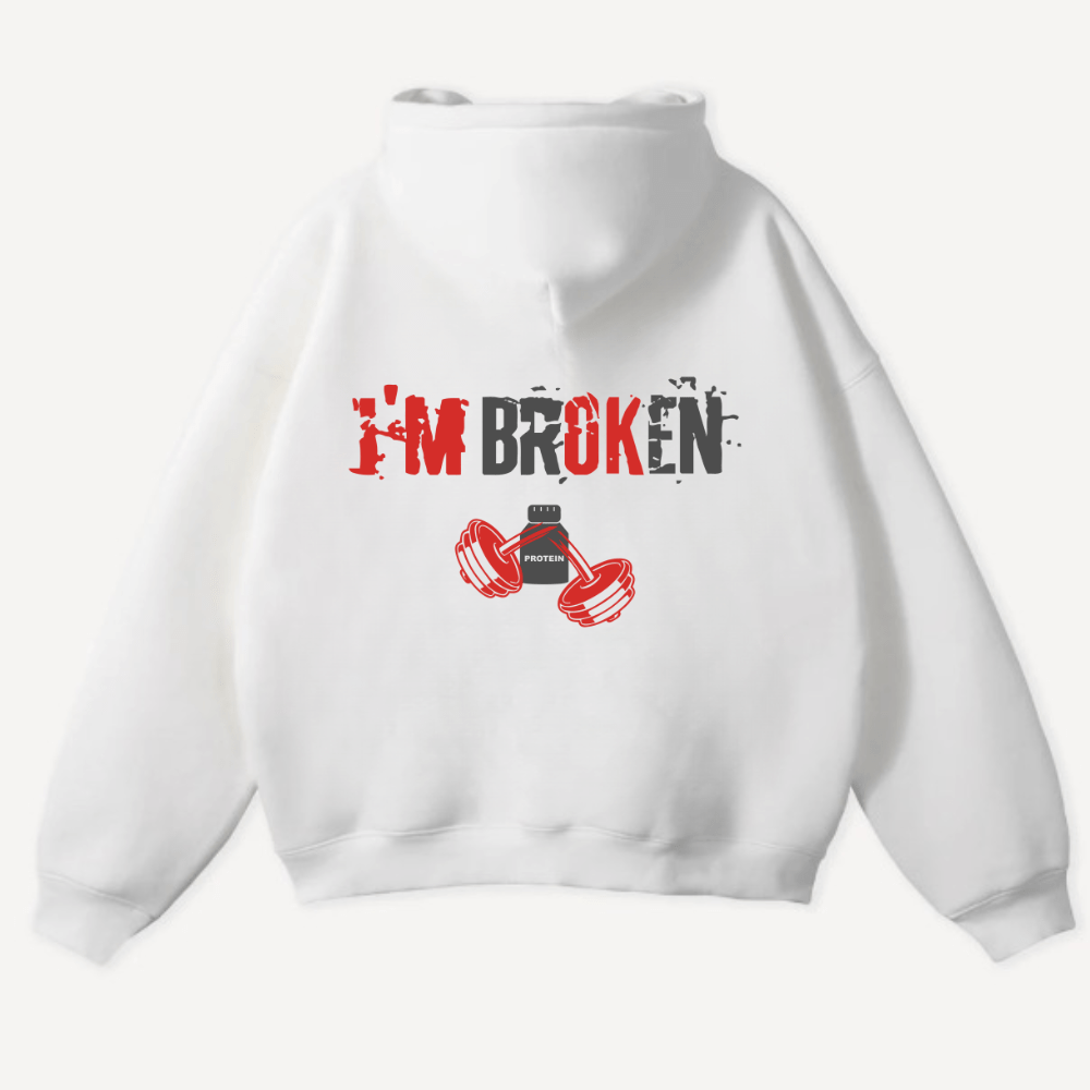 Broken Oversized Hoodie