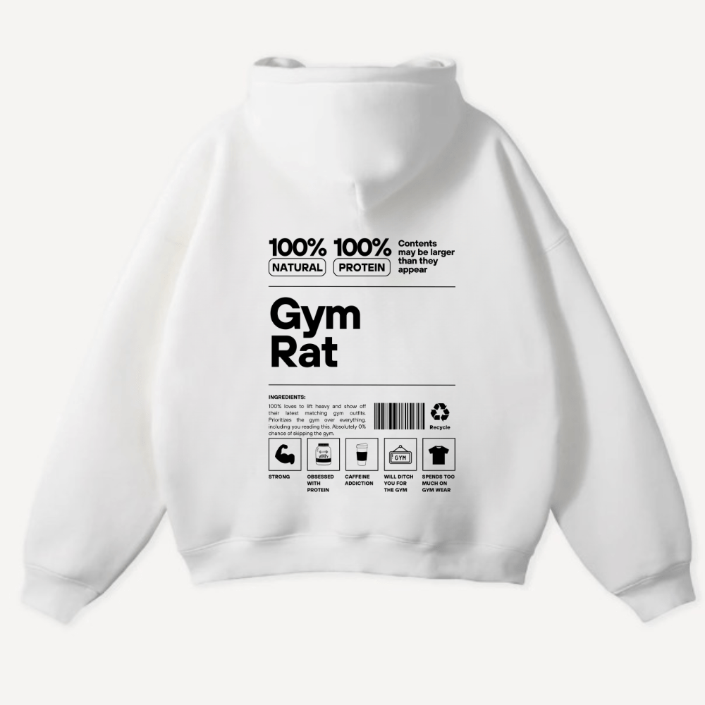 Gym Rat Oversized Hoodie