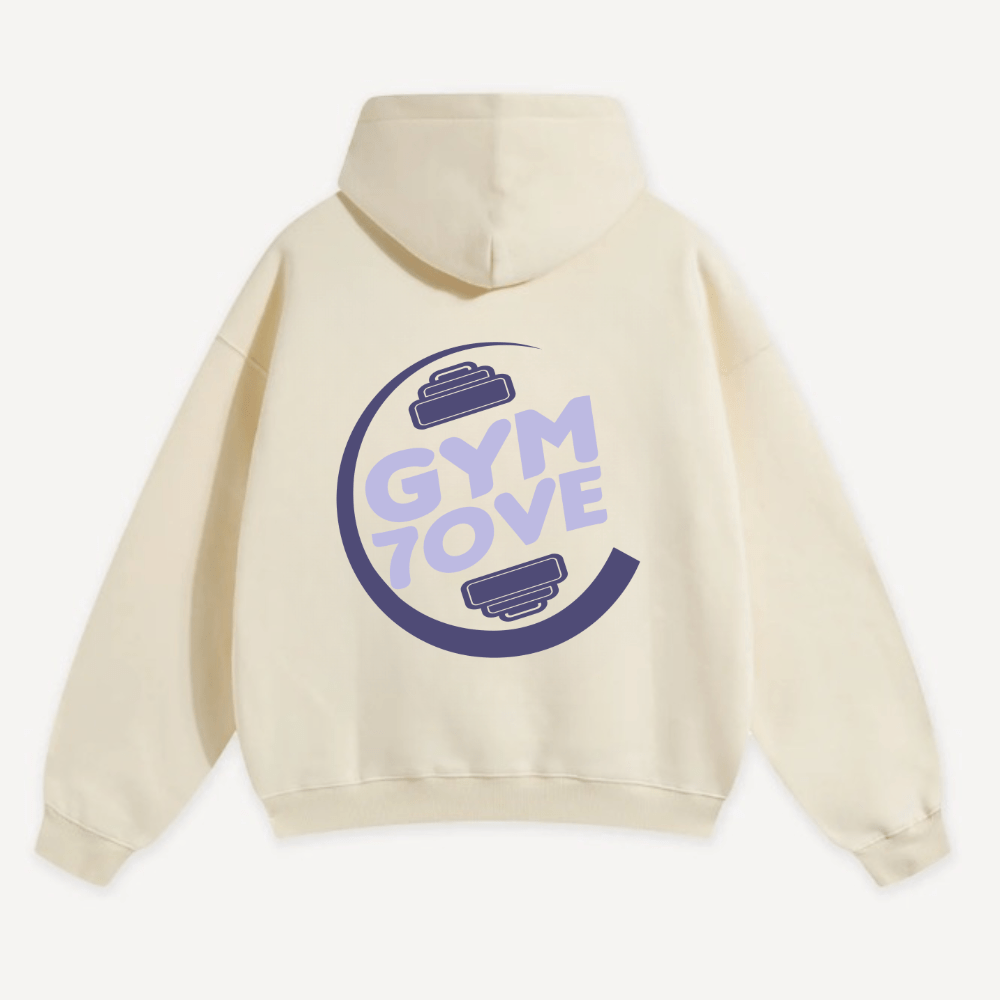 Oversized Hoodie Burger Gym7ove