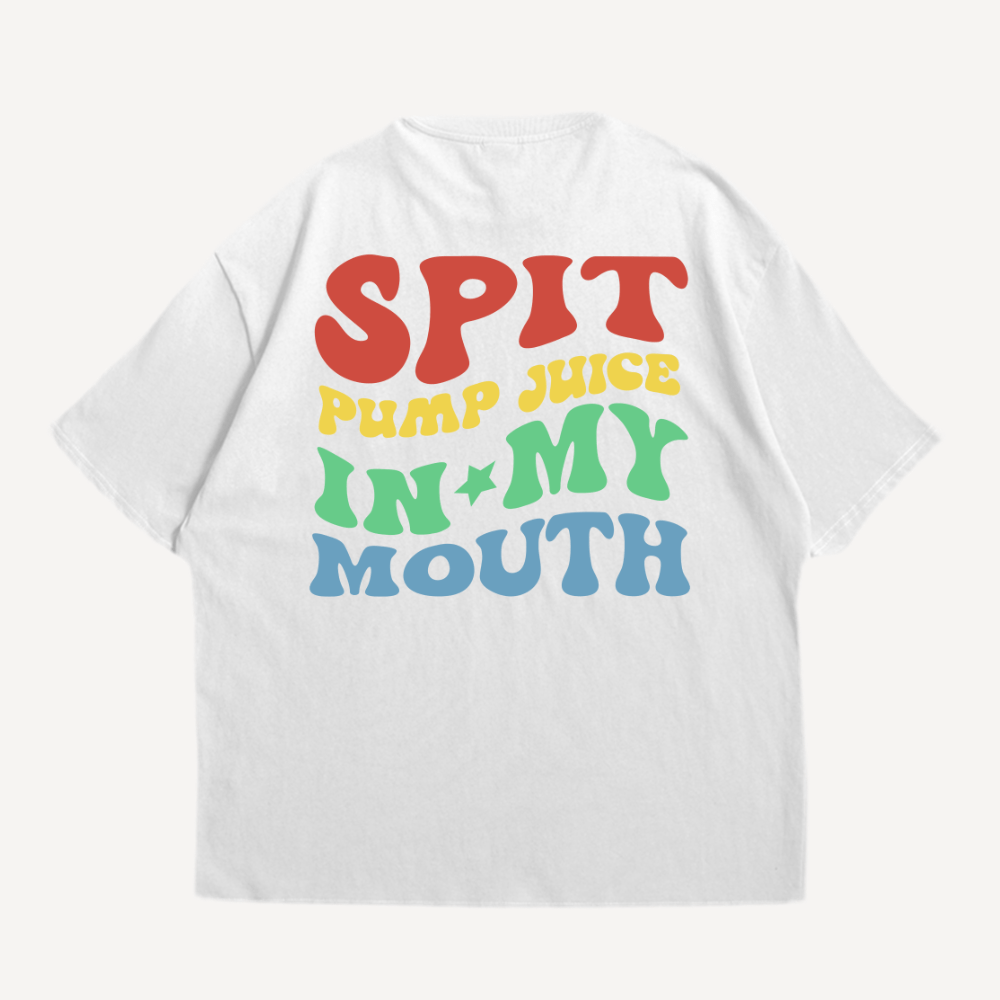Spit Pump Oversized Shirt