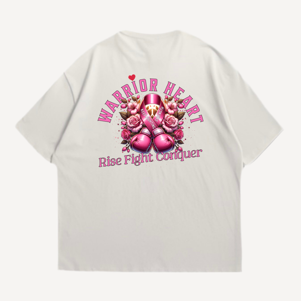 Warrior Heart Oversized Shirt (Backprint)
