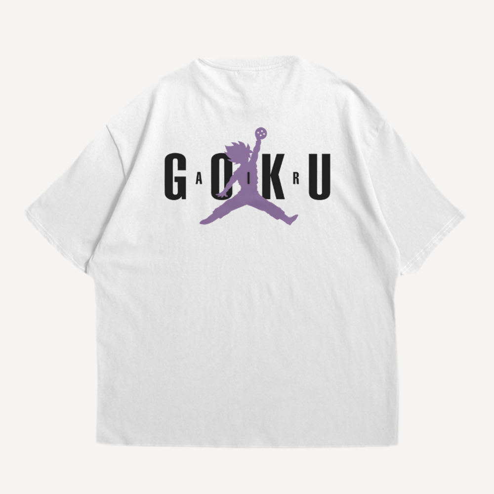 Go Air Lila Oversized Shirt (Backprint)