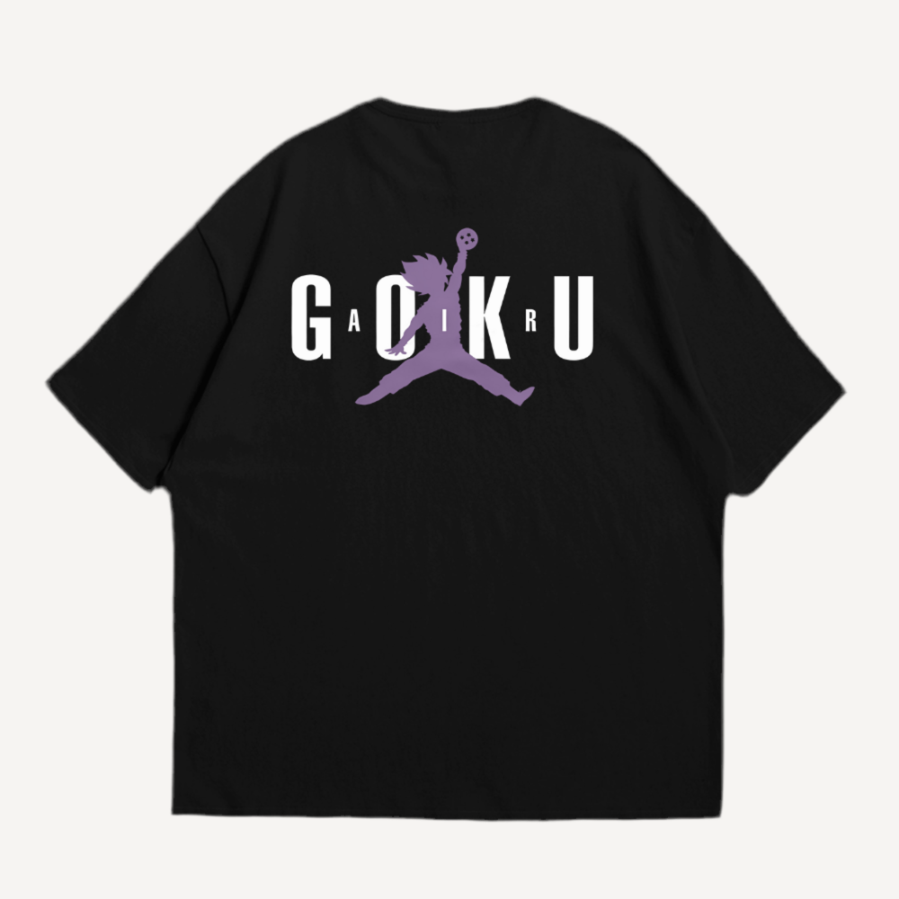 Go Air Lila Oversized Shirt (Backprint)