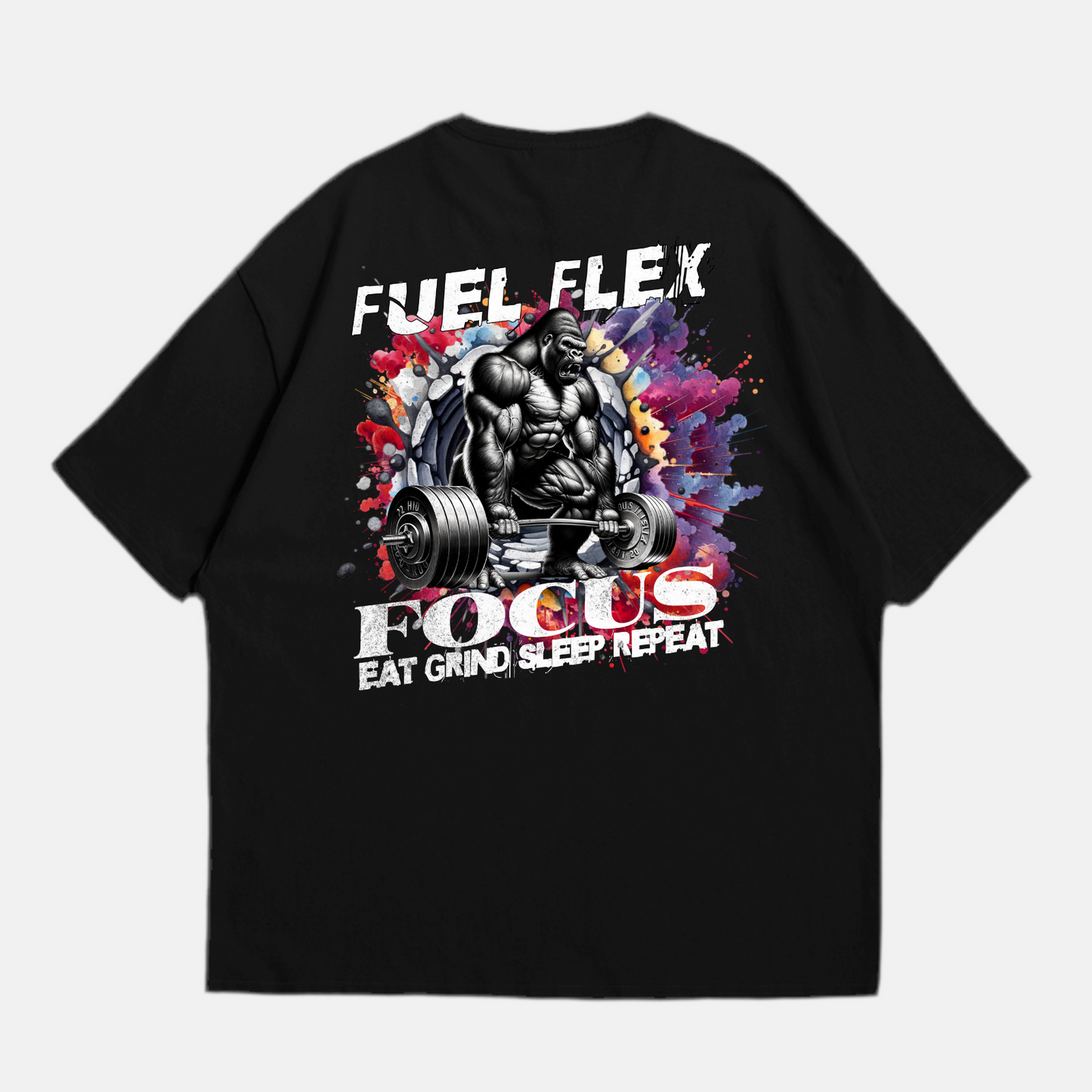 Fuel Flex Focus Oversized Shirt (Backprint)