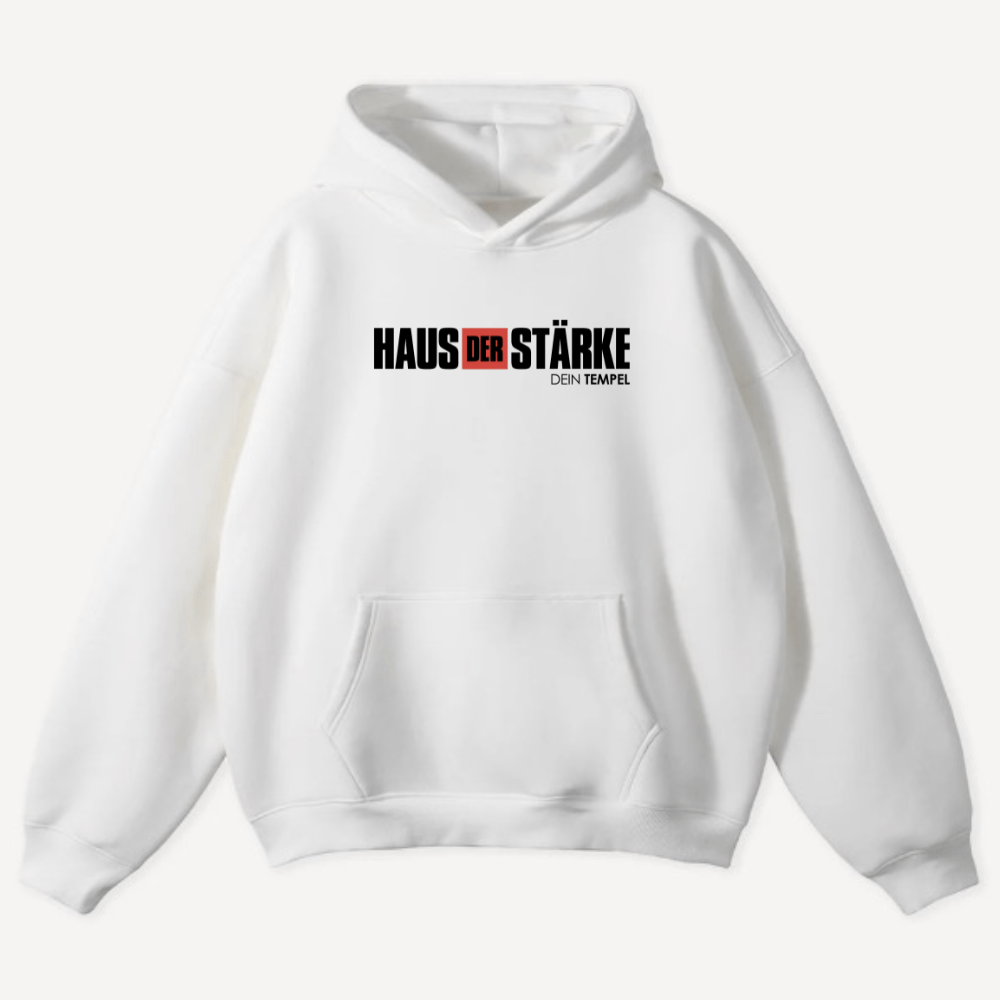 Haus der Stärke Oversized Hoodie