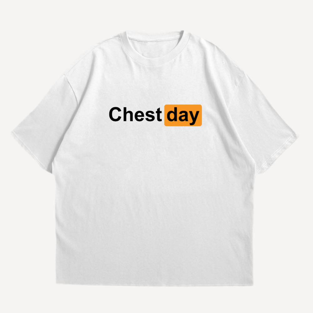 Chest day Oversized Shirt