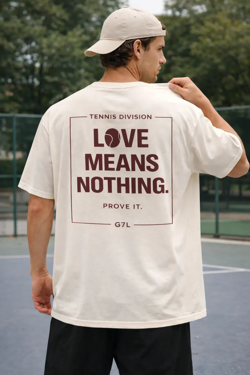 Love Means Nothing Oversized Shirt