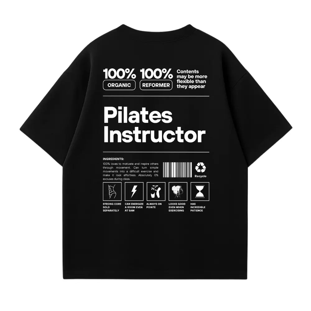Pilates Instructor Oversized Shirt