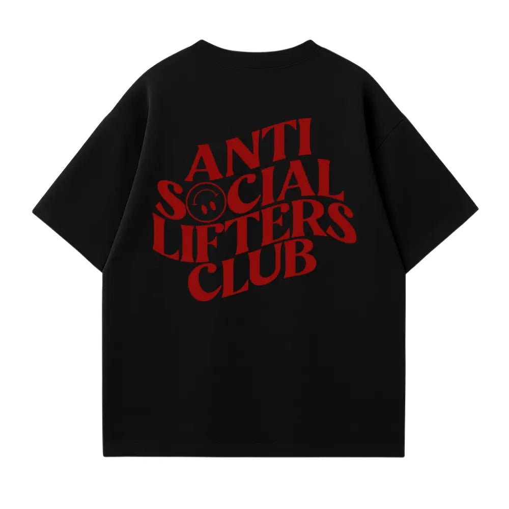 Anti Social Lifters Club R. Oversized Shirt