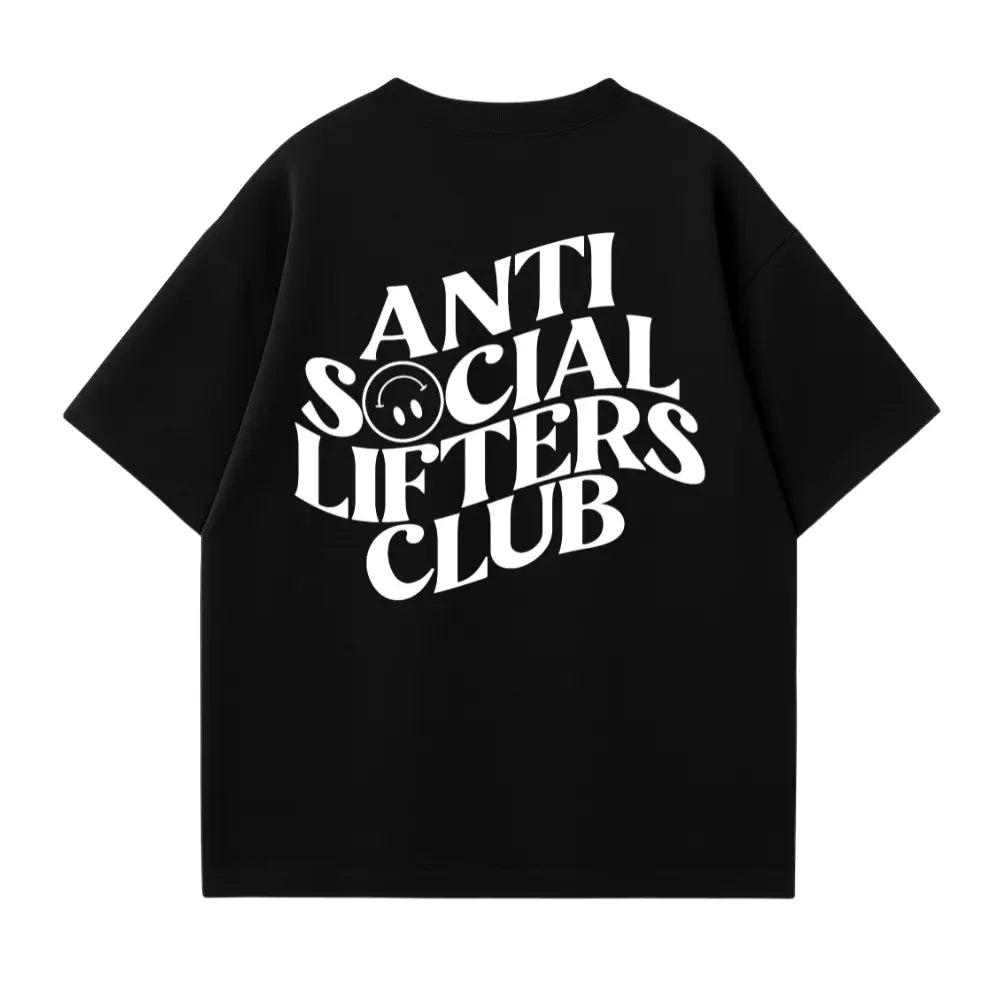 Anti Social Lifters Club Oversized Shirt