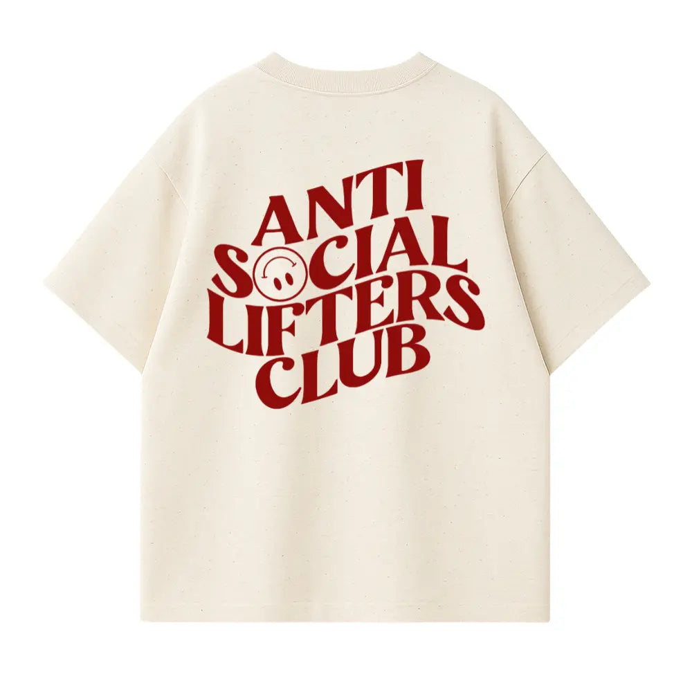 Anti Social Lifters Club R. Oversized Shirt