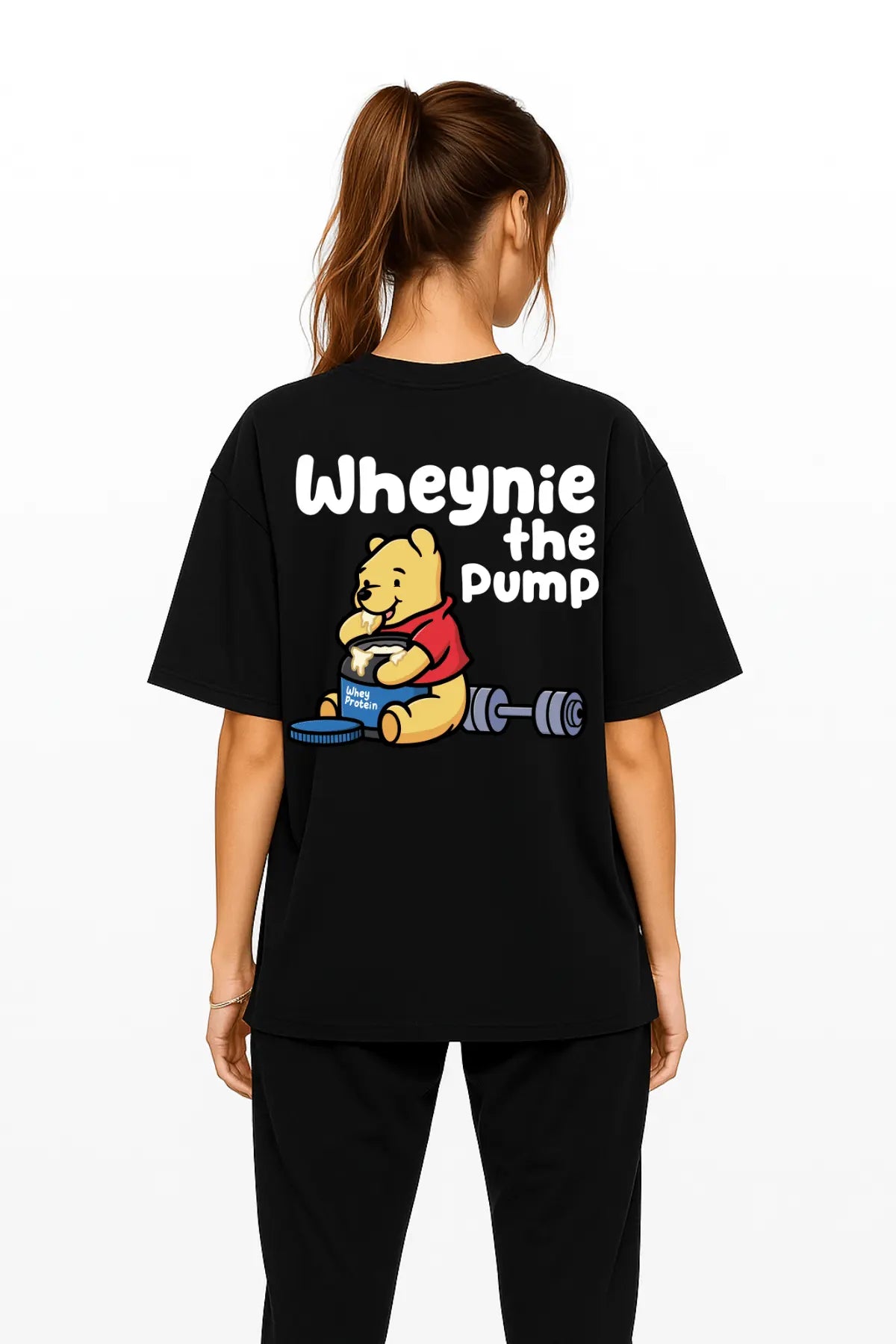 Wheynie the Pump Oversized Shirt (Backprint)