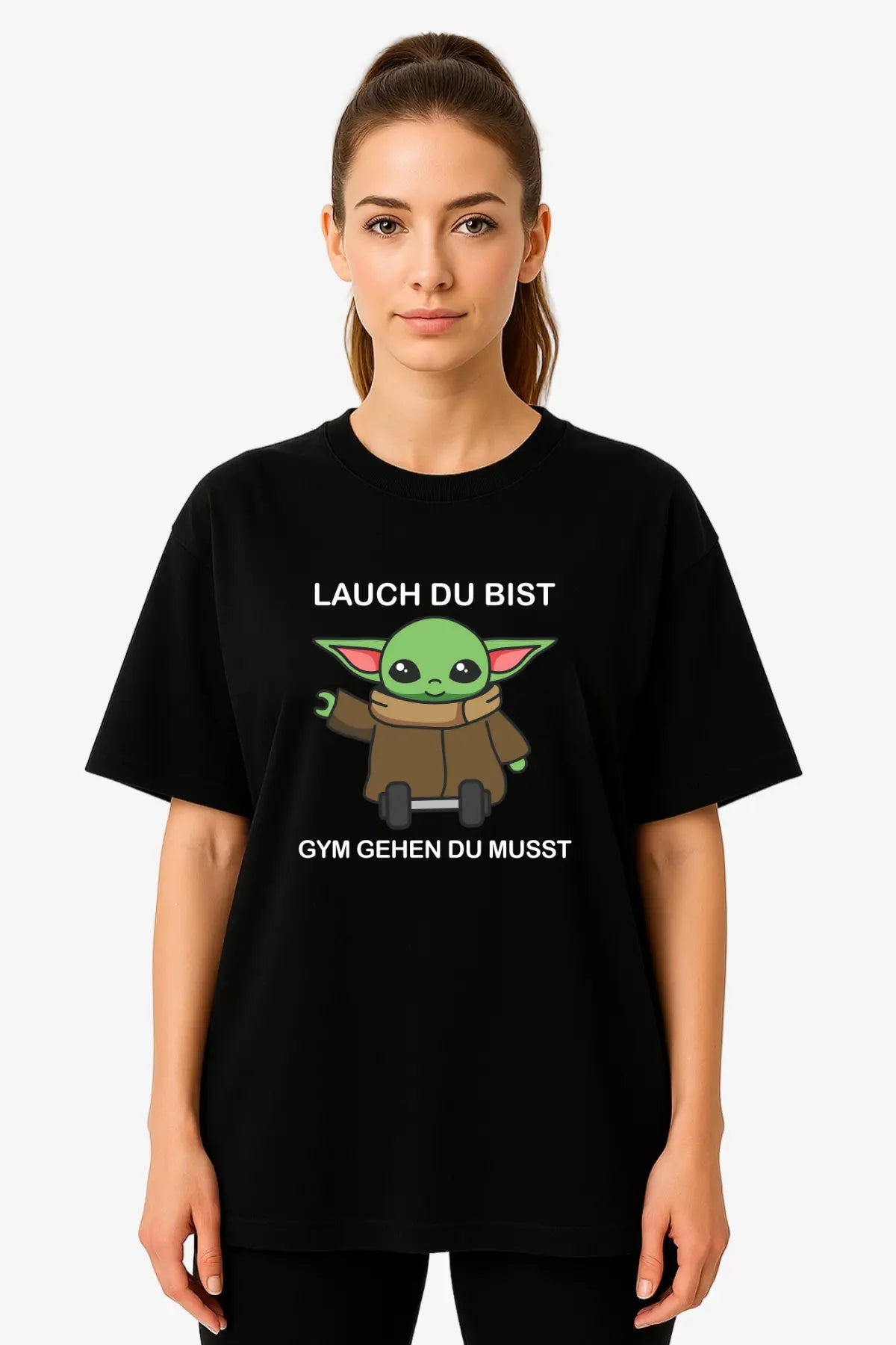 Lauch Du Bist Oversized Shirt