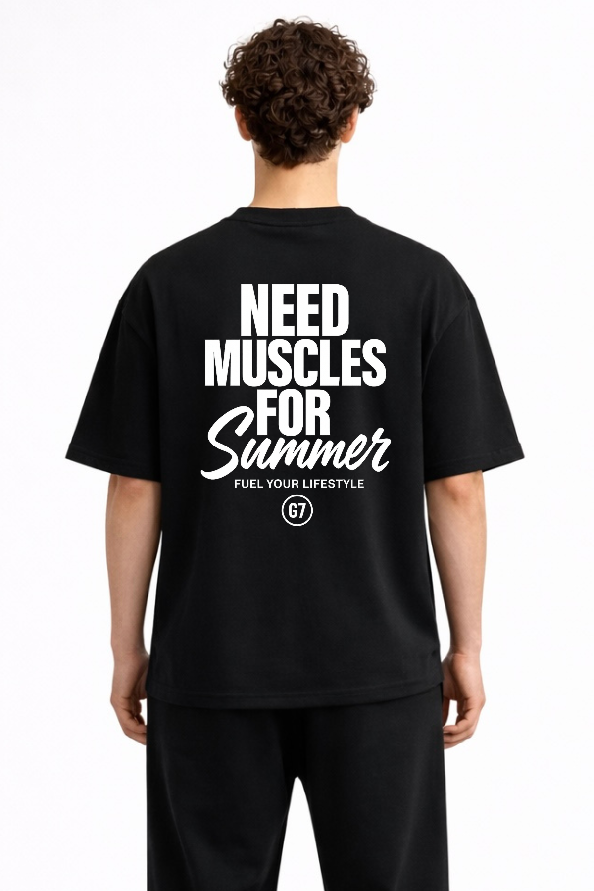 Need Muscles For Summer Oversized Shirt