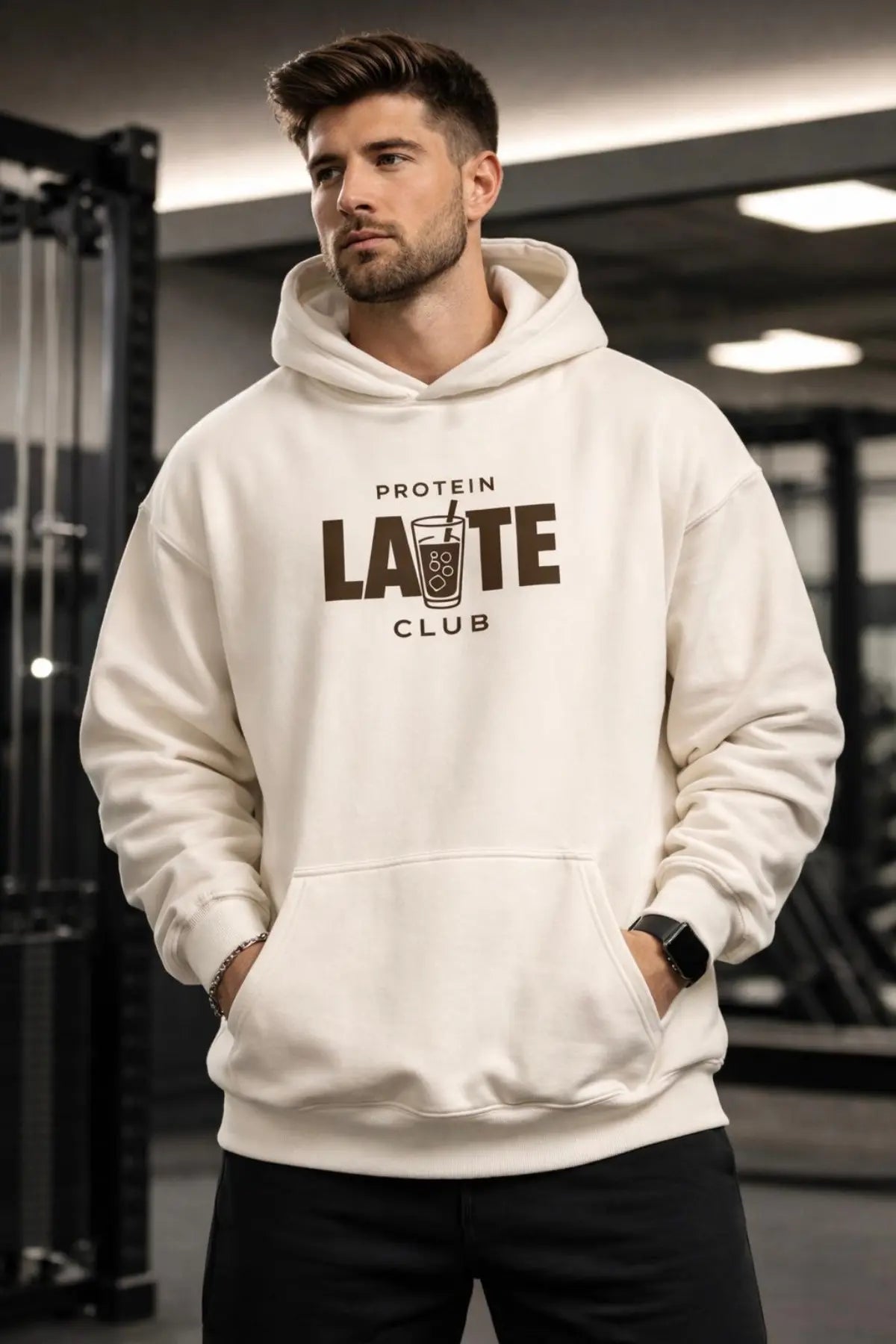Protein Latte Club Oversized Hoodie
