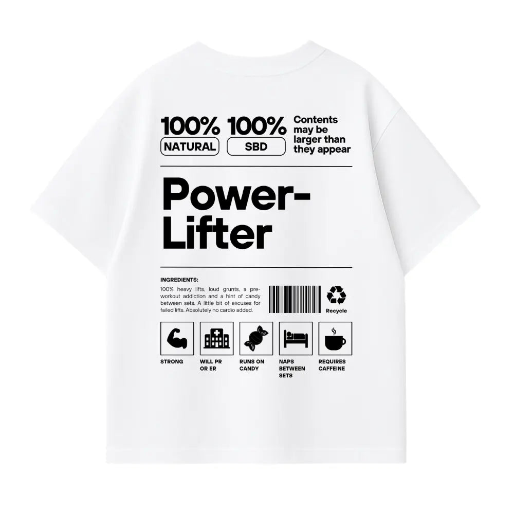 Power-Lifter Oversized Shirt