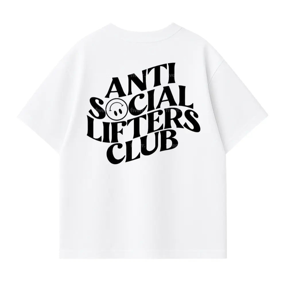 Anti Social Lifters Club Oversized Shirt