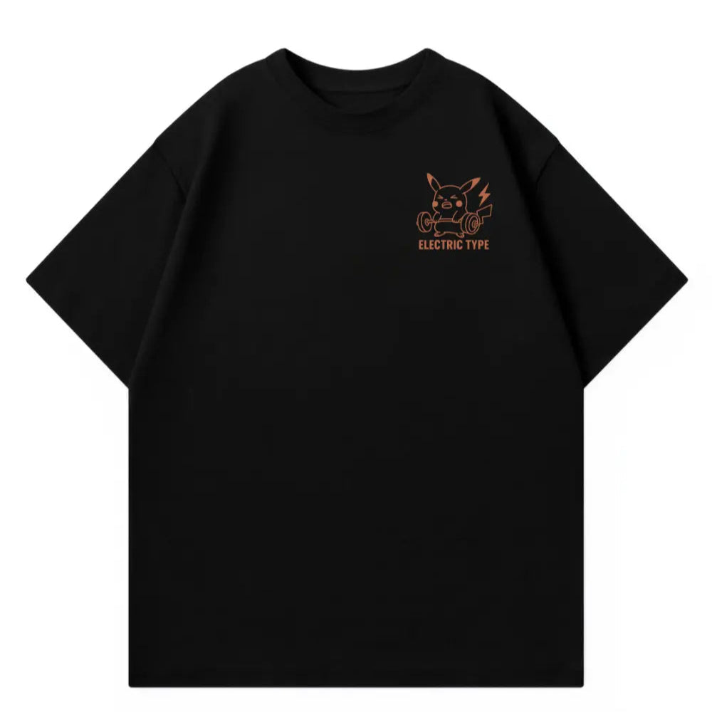 Electric Type Oversized Shirt
