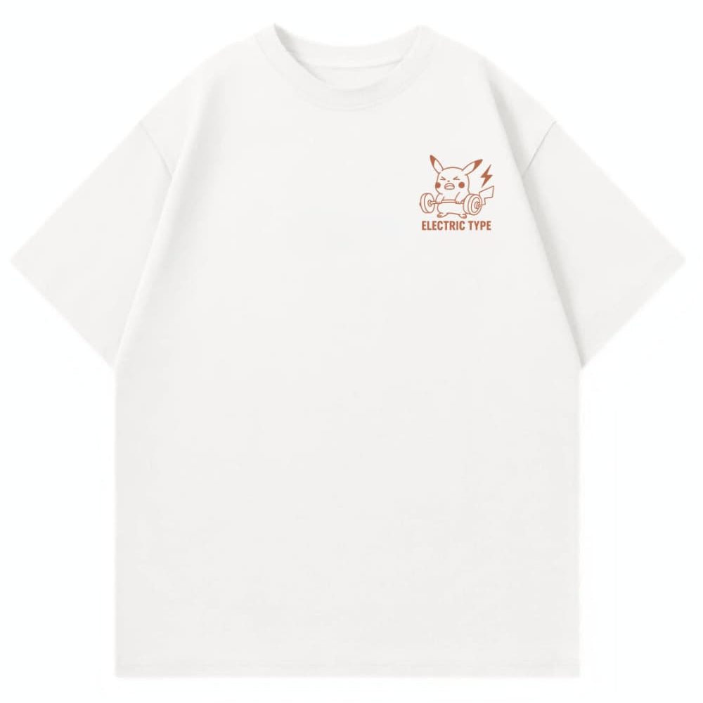 Electric Type Oversized Shirt