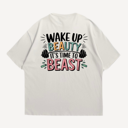 Beauty Beast Oversized Shirt (Backprint)