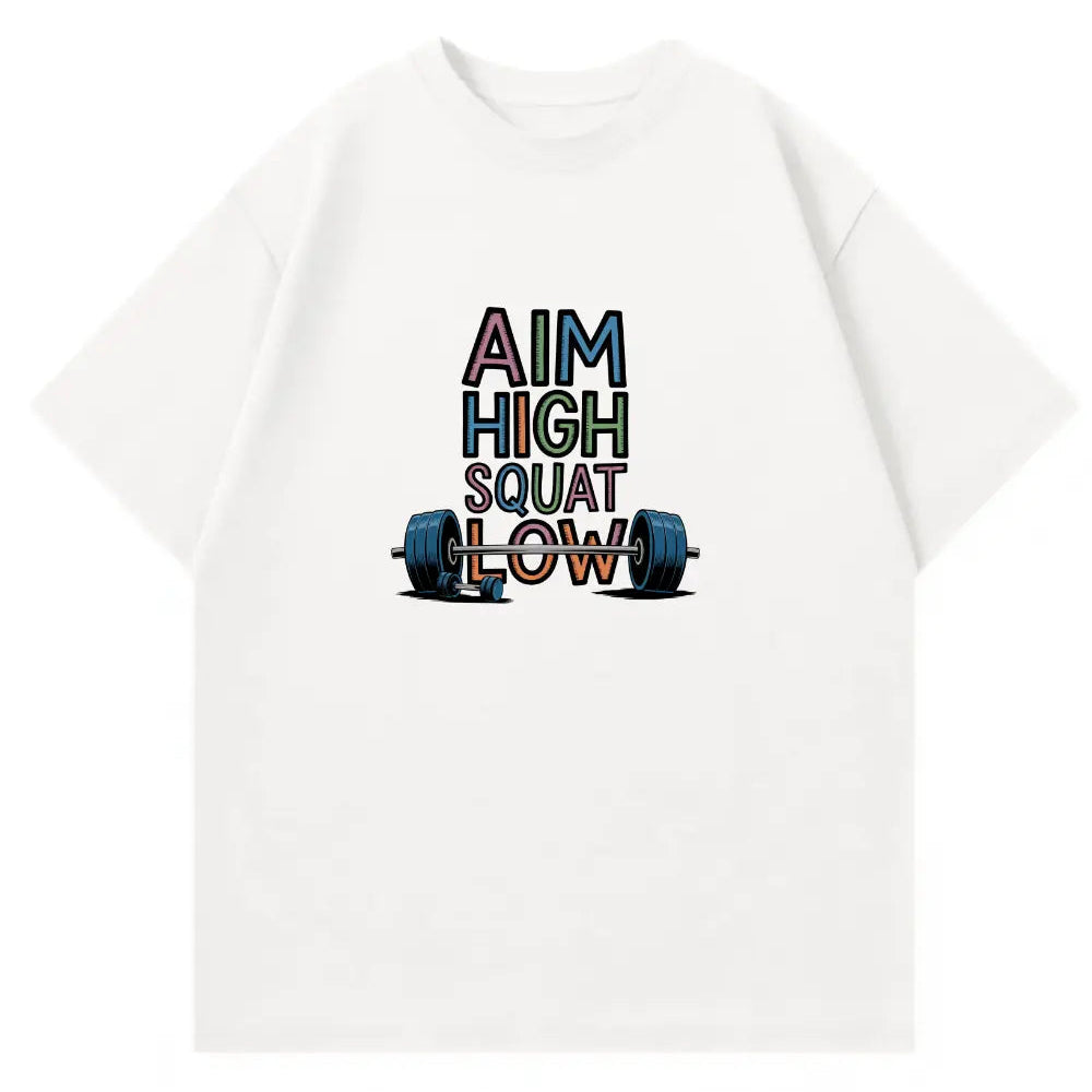 Aim High Squat Low Oversized Shirt