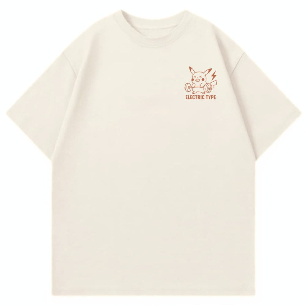 Electric Type Oversized Shirt