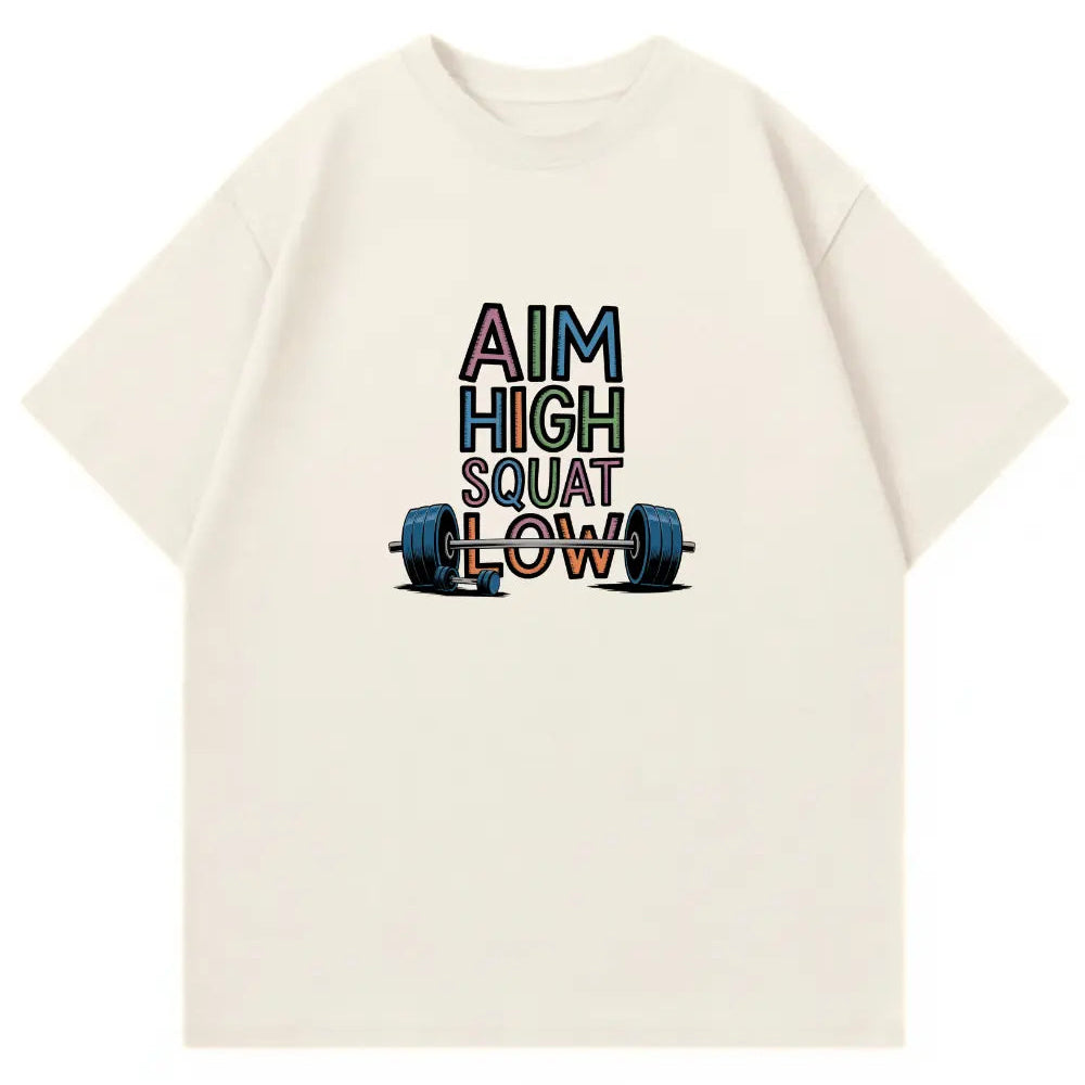 Aim High Squat Low Oversized Shirt