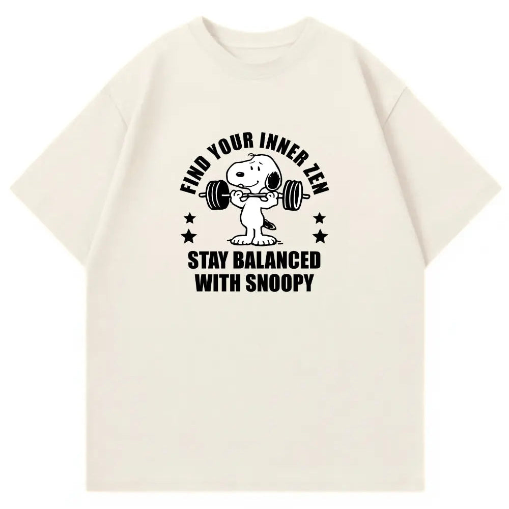 Stay Balanced Oversized Shirt