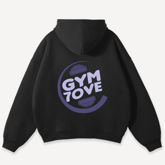 Oversized Hoodie Burger Gym7ove