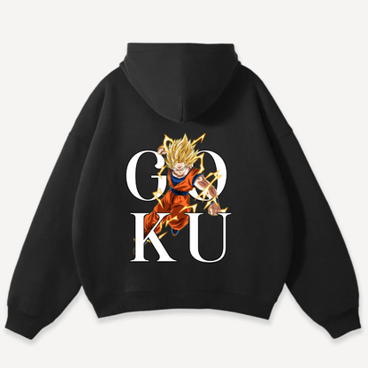 Goku Gold Oversized Hoodie