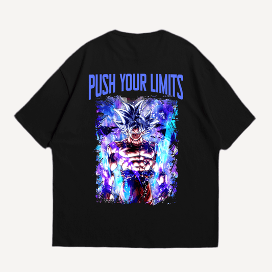 Push Your Limits  Oversized Shirt (Backprint)
