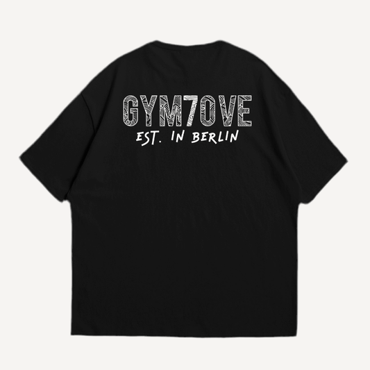 Gym7ove Berlin S/W Oversized Shirt (Backprint)