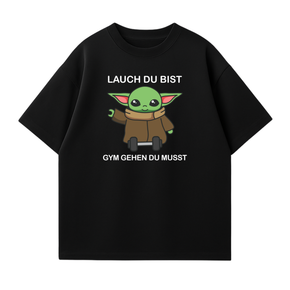Lauch Du Bist Oversized Shirt