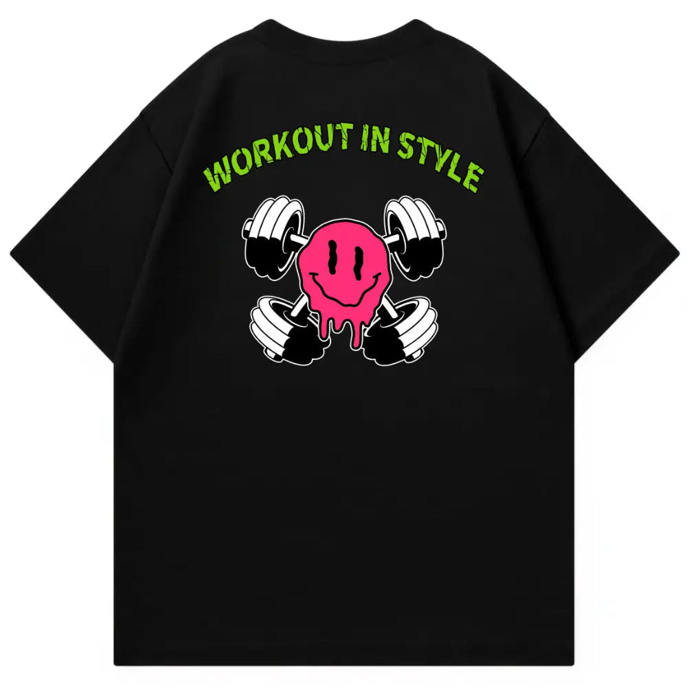 Workout In Style Oversized Shirt