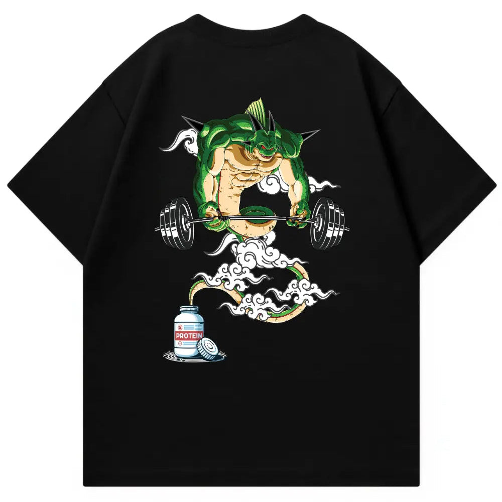 Protein Drache Oversized Shirt