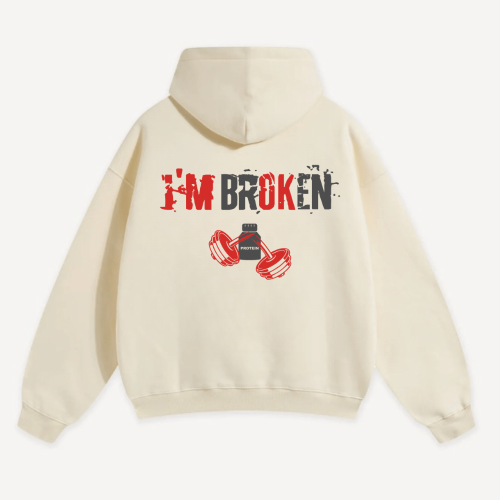 Broken Oversized Hoodie