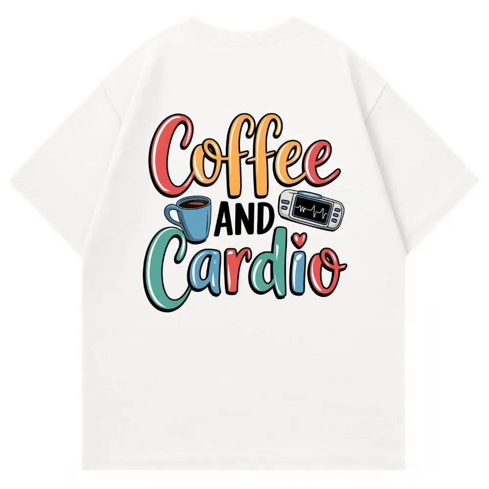 Coffee And Cardio Oversized Shirt