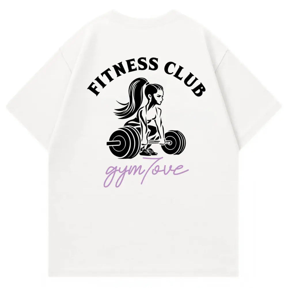Fitness Club Oversized Shirt