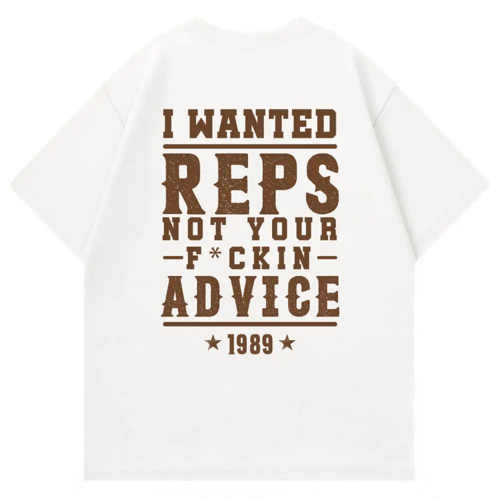 Wanted Reps Oversized Shirt Backprint