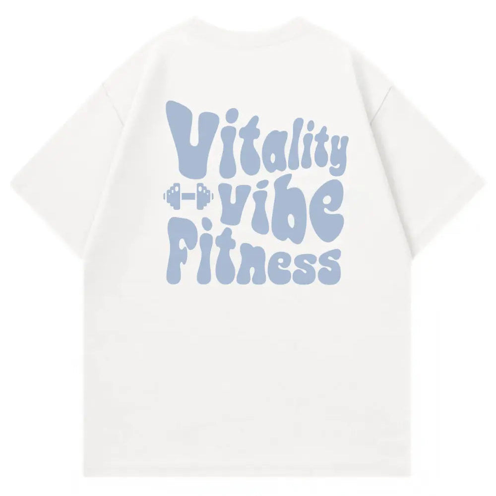 VItality Vibes Fitness Oversized Shirt