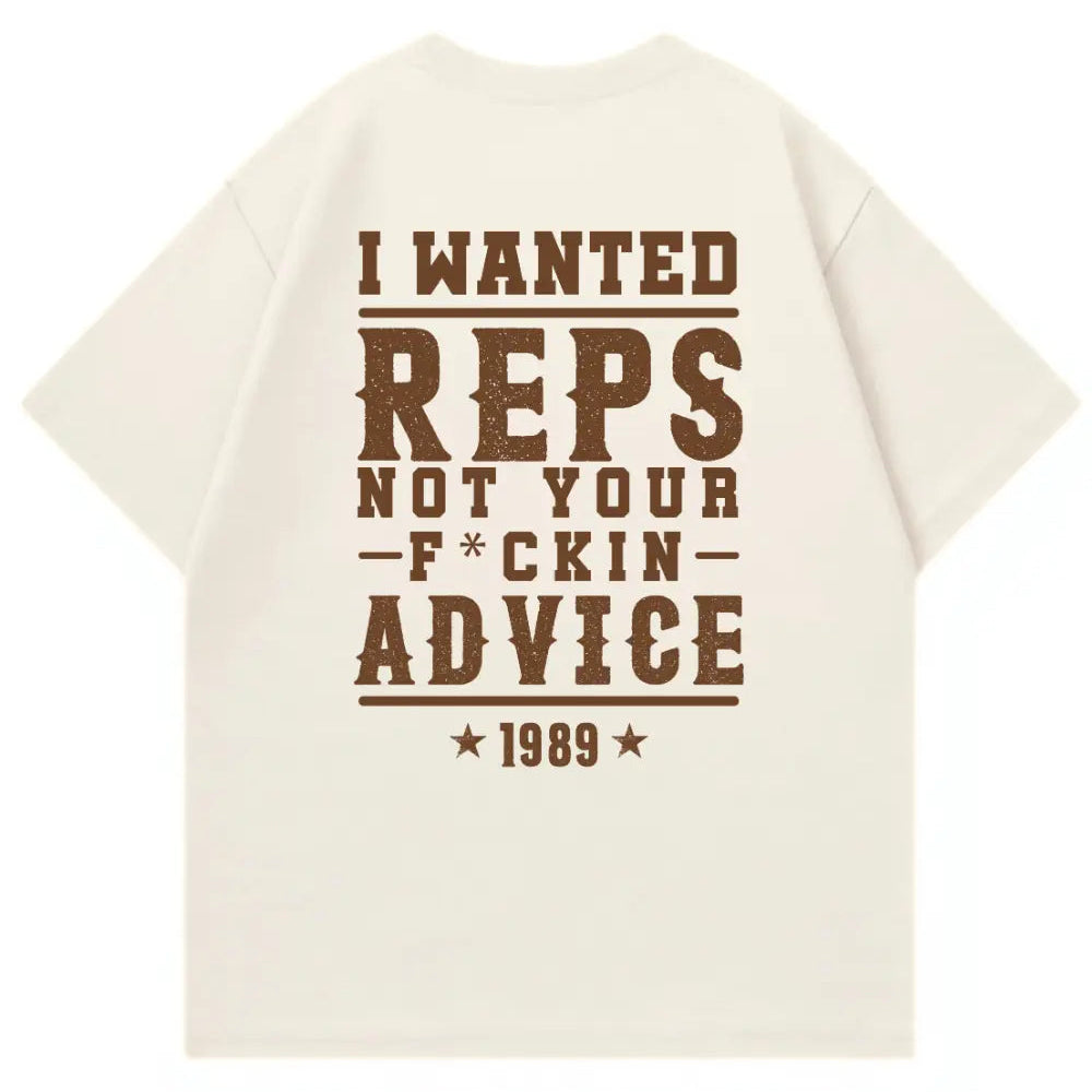 Wanted Reps Oversized Shirt Backprint
