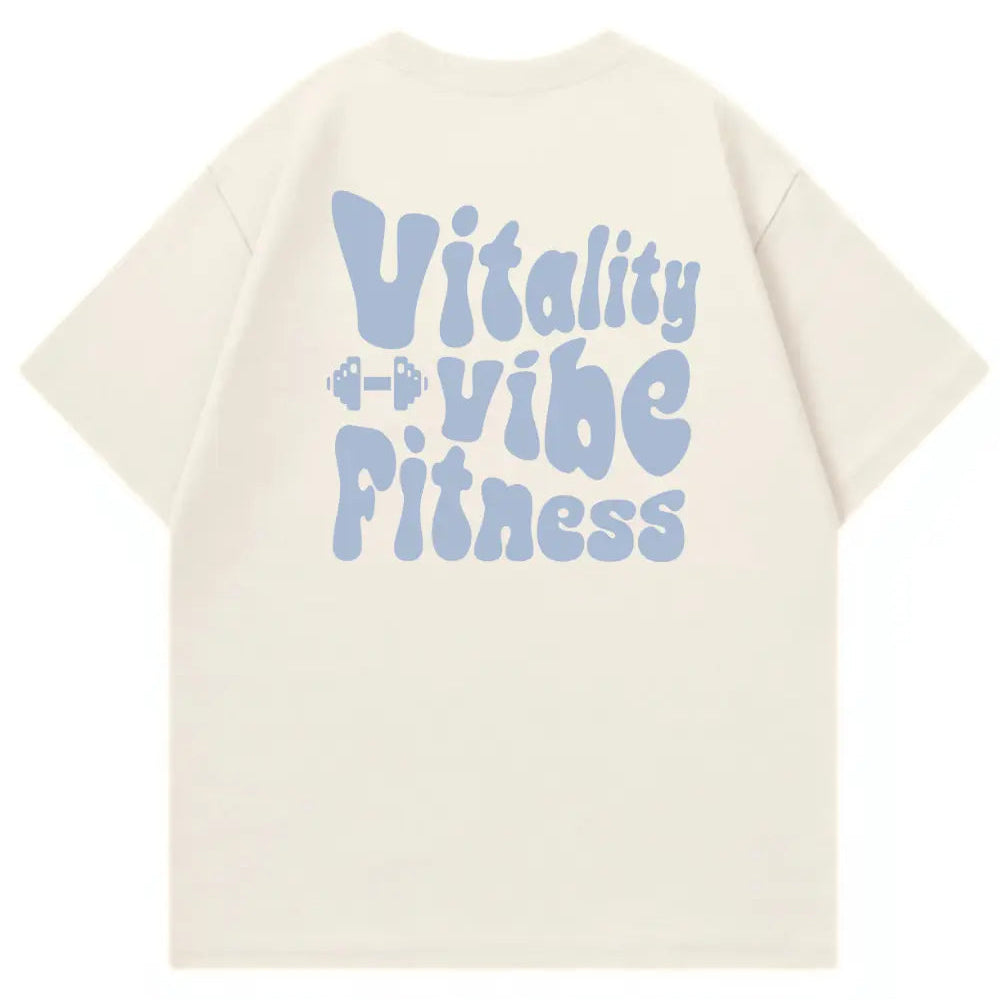 VItality Vibes Fitness Oversized Shirt