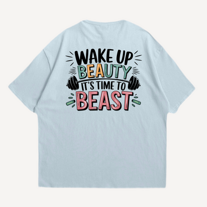 Beauty Beast Oversized Shirt (Backprint)